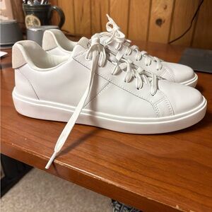 Cole Haan White Leather Sneakers